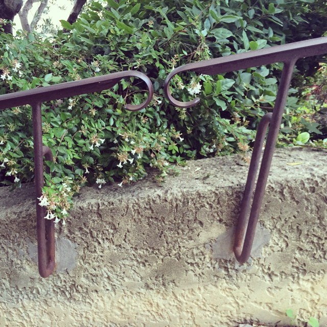 Simple beauty of handrail